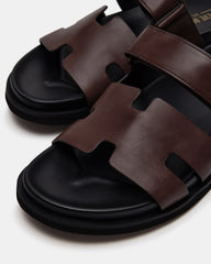 MAIVEN BROWN LEATHER